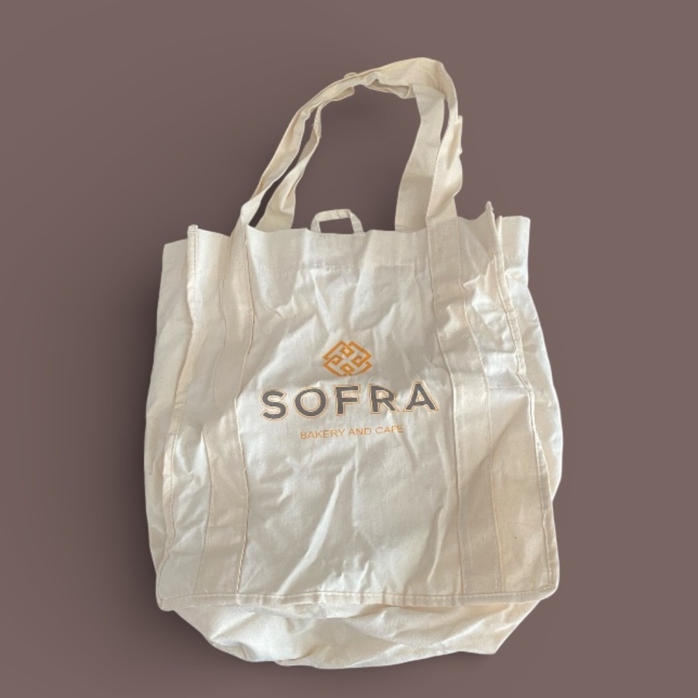 Sofra Canvas Shopping Tote